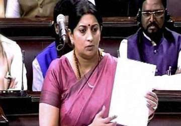 opposition set to corner smriti irani over jnu and rohith remarks in parliament