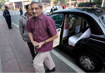 need to evolve mechanisms to resolve sea disputes manohar parrikar