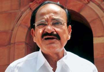 ready for debate on intolerance in parliament venkaiah naidu