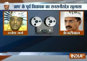 exclusive kejriwal encouraged horse trading to form govt claims rajesh garg