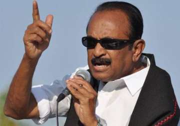 vaiko opposes kerala s move to construct dam across pambar