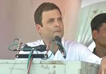 want to save bihar from pm modi s suited booted friends says rahul