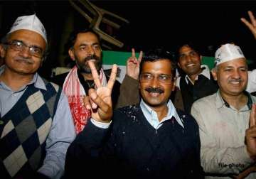 internal struggle shows aap like any other party say rivals