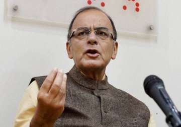 arun jaitley invokes nehru to target cong over parliament disruption