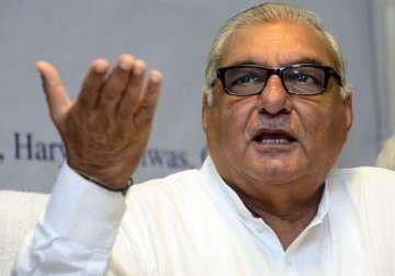 haryana bjp govt performance sheet is blank ex cm hooda