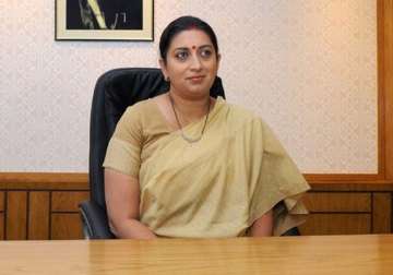cbse apologizes to smriti irani for spelling mistake in official letter