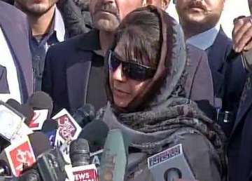 j k mehbooba mufti meets governor claims support of over 55 mlas