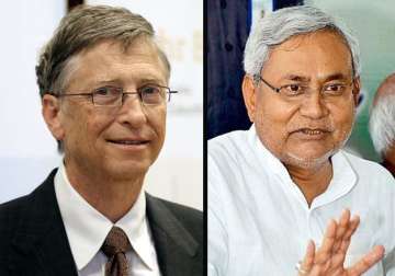 bill gates meets nitish kumar to work together on key health issues