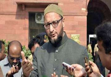 owaisi denied permission to hold meeting in agra