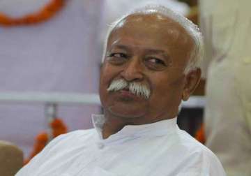 rss chief invokes tagore appeals for hindu rashtra