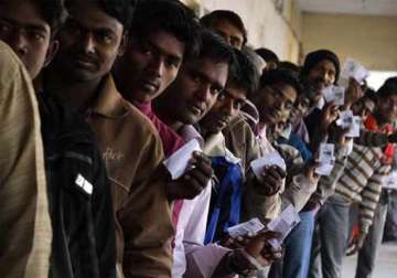 brisk polling in jharkhand