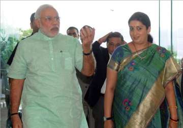 pm modi smriti irani to address seminar of schools run by rss affiliated body