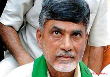 andhra pradesh cm naidu criticises telangana s trs government for power crisis