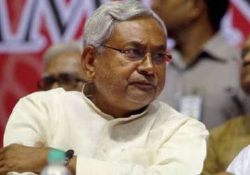 nitish kumar slams nda government for cbi raid at arvind kejriwal s office