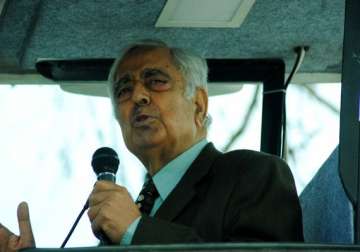 j k polls polls about safeguarding jk s constitutional position says mufti mohammad sayeed