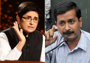 delhi polls kiran bedi accepts arvind kejriwal s challenge for public debate