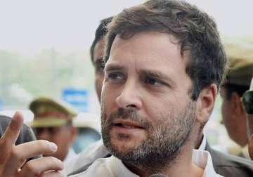 ftii row rss and its wings promote mediocrity says rahul gandhi
