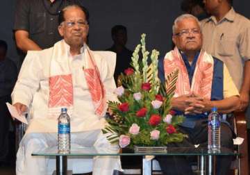 replace assam guv who has turned his office into an annex of bjp office tarun gogoi urges president