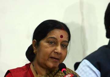 sushma swaraj to inspect pravasi bharatiya divas preparations