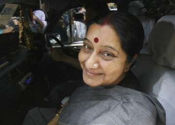 sushma swaraj embarks on three day visit to uae from today