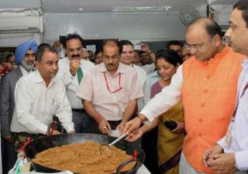 printing of budget document begins with halwa ceremony