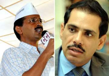 ready for defamation case if charges against vadra are false kejriwal