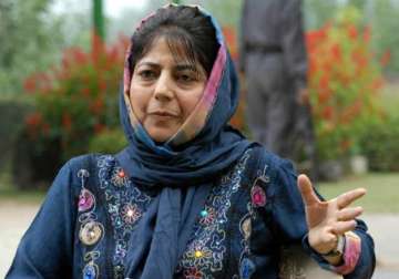 centre has to take call on our demands mehbooba mufti