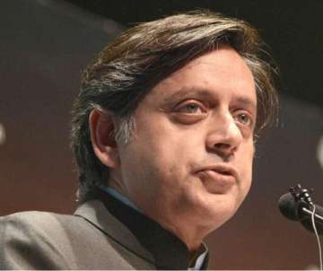 wide gap between modi speeches and performance says shashi tharoor