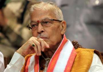 murli manohar joshi among up mps absent at shah s bjp meeting in kanpur