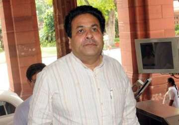 good days promised by modi not visible rajiv shukla