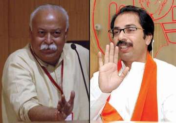 announce date of ram temple construction shiv sena asks mohan bhagwat