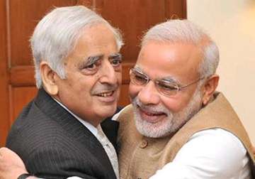 mufti mohammad sayeed meets pm modi