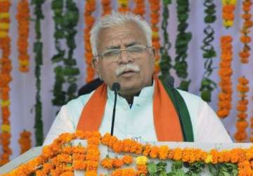 khattar to be haryana cm oath taking on sunday