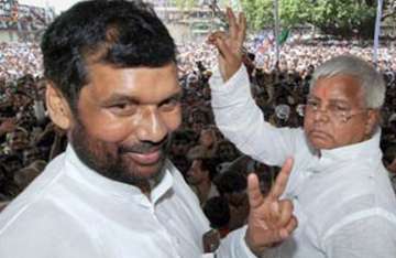 paswan for congress jmm in rjd ljp front