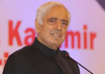 pluralism is only option for india mufti mohammad sayeed