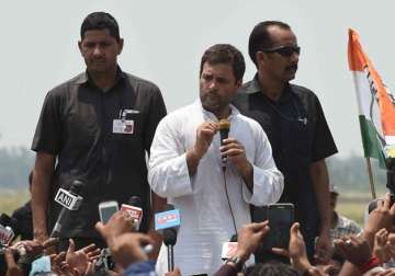 rahul gandhi is misleading people on food park issue bjp