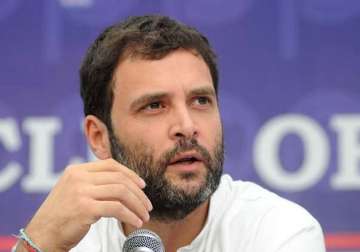 rahul gandhi takes dig at pm says congress wants kurta pyjama sarkar