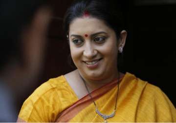 iit admission fees of up brothers will be waived smriti irani