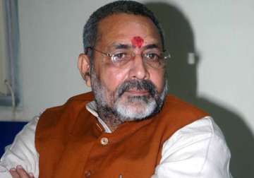 upper caste can t become bihar chief minister giriraj singh