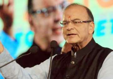 arun jaitley attacks rahul for sympathising with those who want to break india