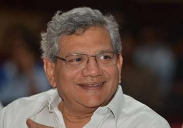 sitaram yechury rules out alliance with congress in west bengal