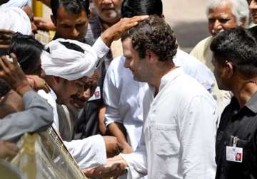 rahul gandhi likely to visit maharashtra and telangana next week to meet farmers