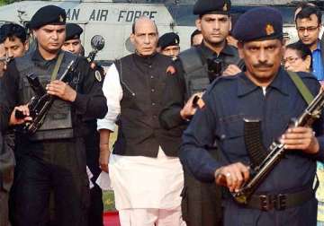 j k polls militants frustrated by high voter turnout says rajnath singh