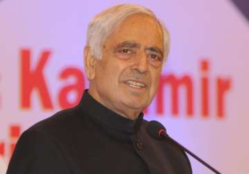 reconciliation with pakistan is my dream says mufti mohammad sayeed