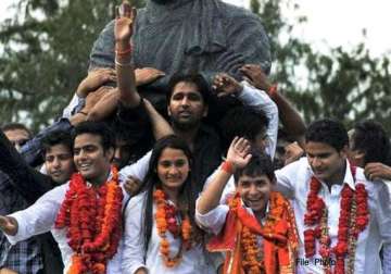 west bengal abvp wins college elections after a decade