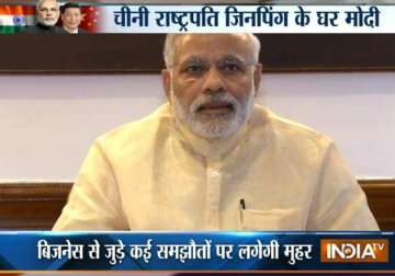 my visit to china will set new milestone for asia pm modi