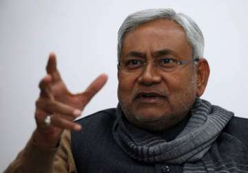 nitish has become announcement minister says bjp