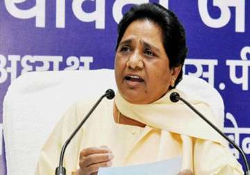 mayawati asks bsp leaders to donate a month s salary to farmers