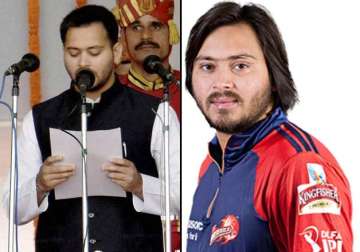 tejashwi yadav from delhi daredevils 12th man to bihar s deputy chief minister