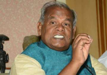 jitan ram manjhi questions paswan s status as dalit leader rocks nda